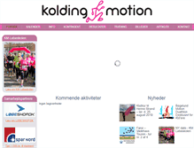 Tablet Screenshot of koldingmotion.dk